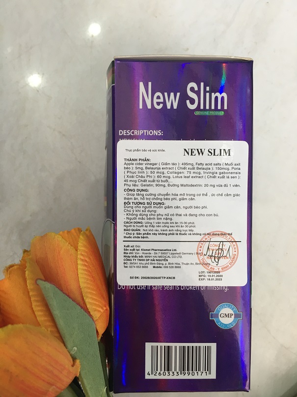 giảm cân new slim của đức