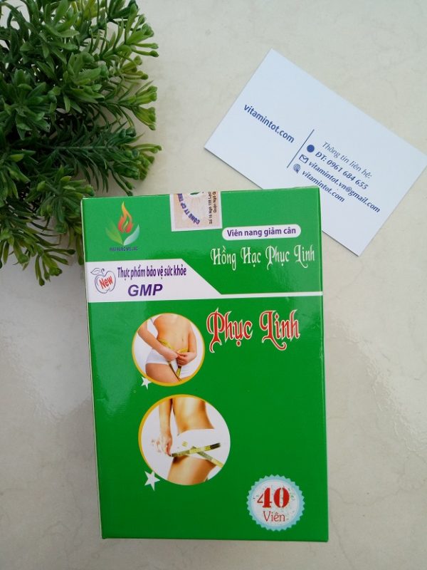 giảm cân hồng hạc phục linh